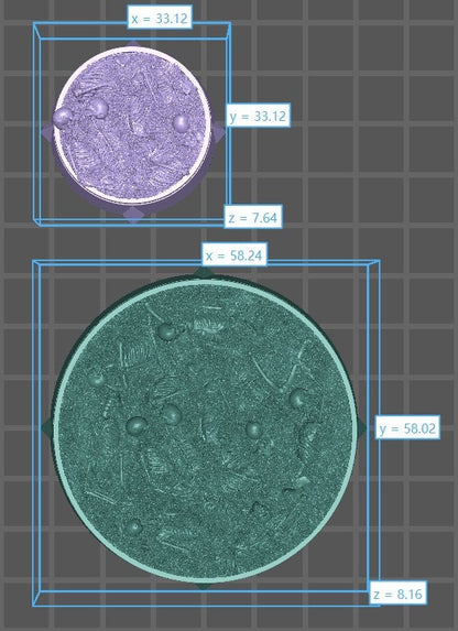 Miniature Bases | TABLETOP SCALE | TTRPG Miniature | Cripta Studios