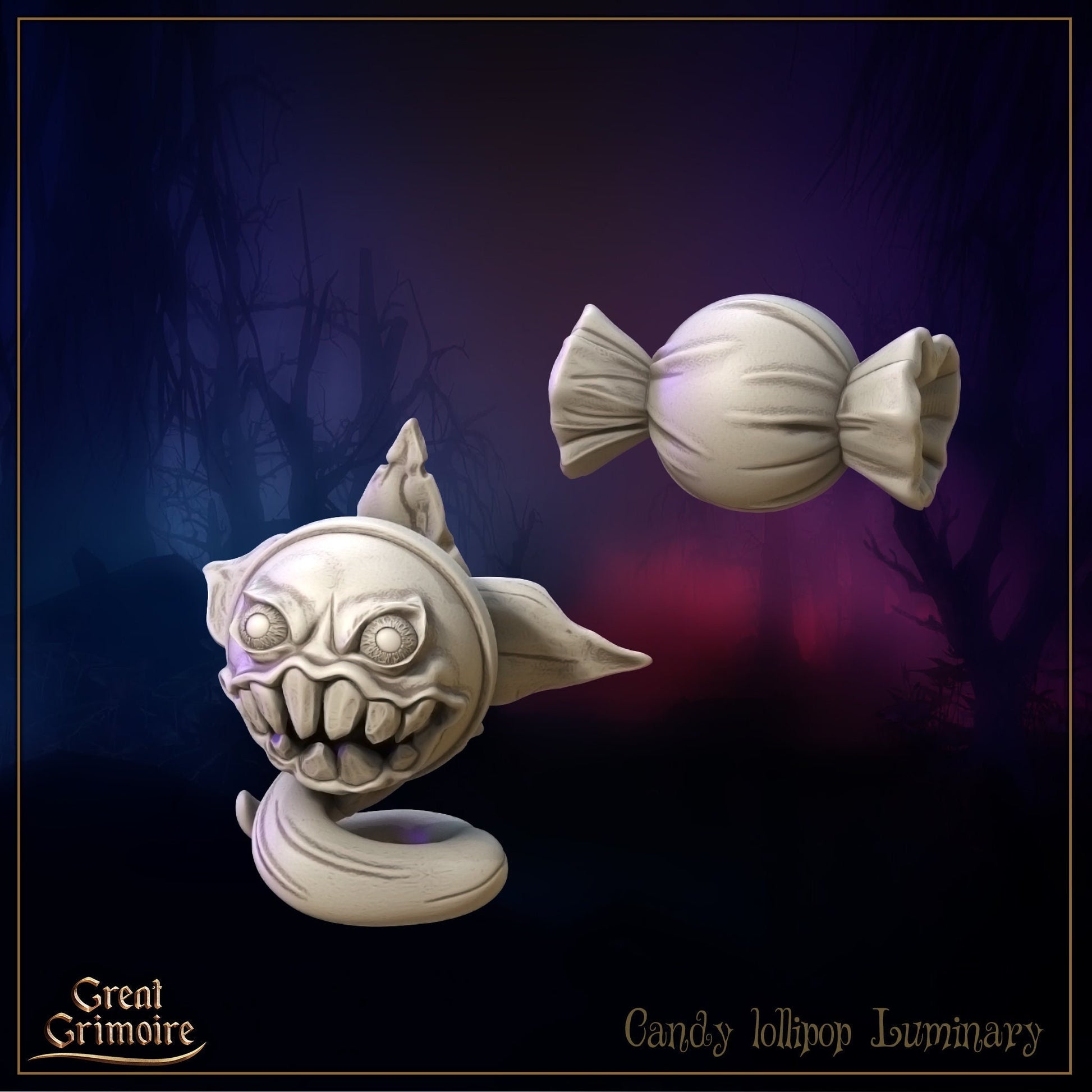 Sweet Mimics, Monsters | TABLETOP SCALE | D&D TTRPG Miniature | Great Grimoire