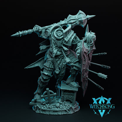Colossal Knight Horror | TABLETOP SCALE | Monster Miniature Statue | Witchsong Miniatures