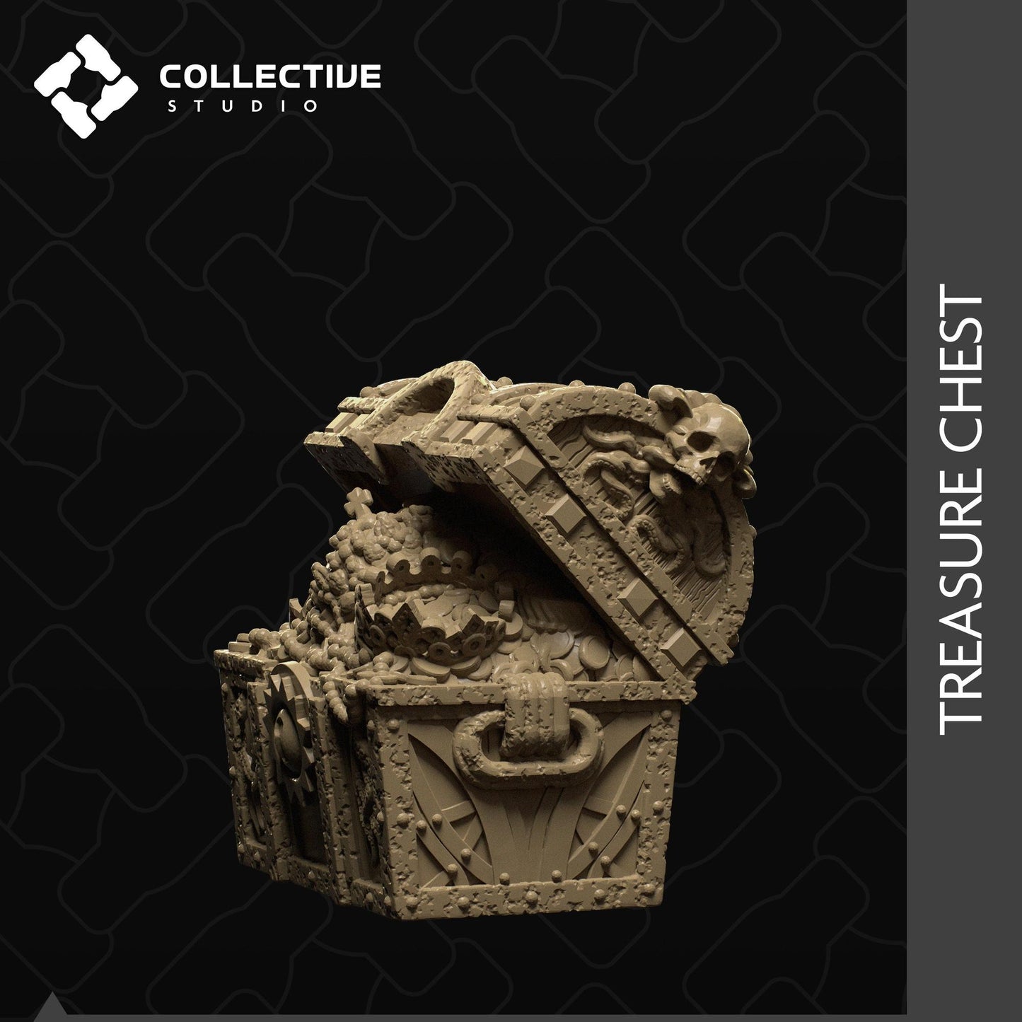 Chests, Storage and Treasure | D&D Scatter Miniature | Collective Studio