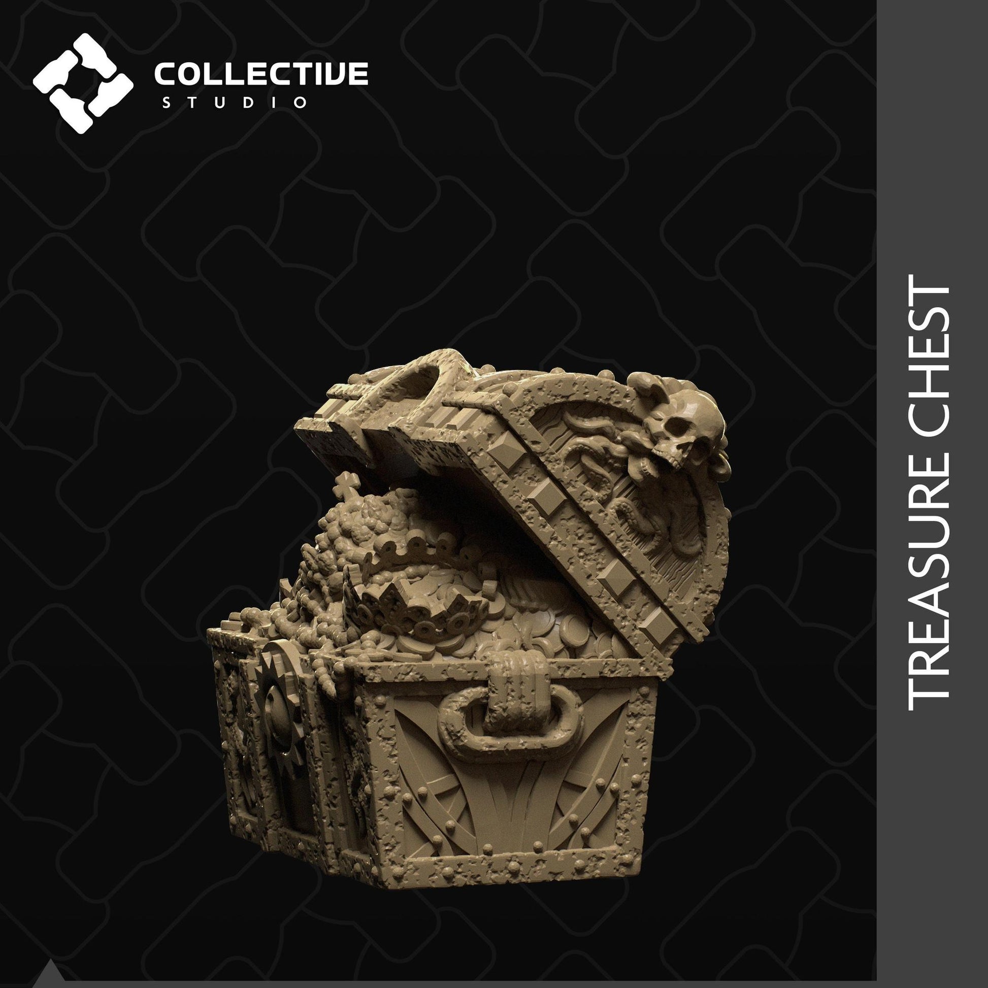 Chests, Storage and Treasure | D&D Scatter Miniature | Collective Studio