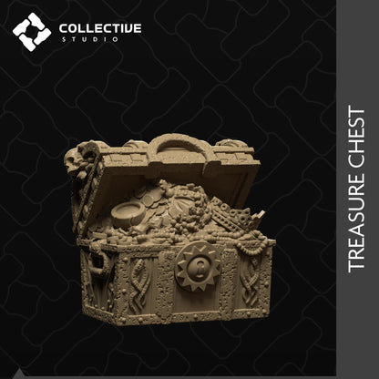 Chests, Storage and Treasure | D&D Scatter Miniature | Collective Studio