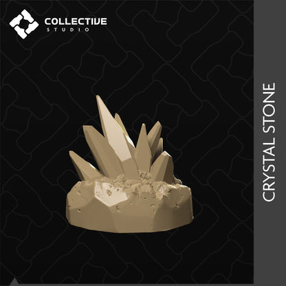 Crystal Stone | D&D Scatter Miniature | Collective Studio