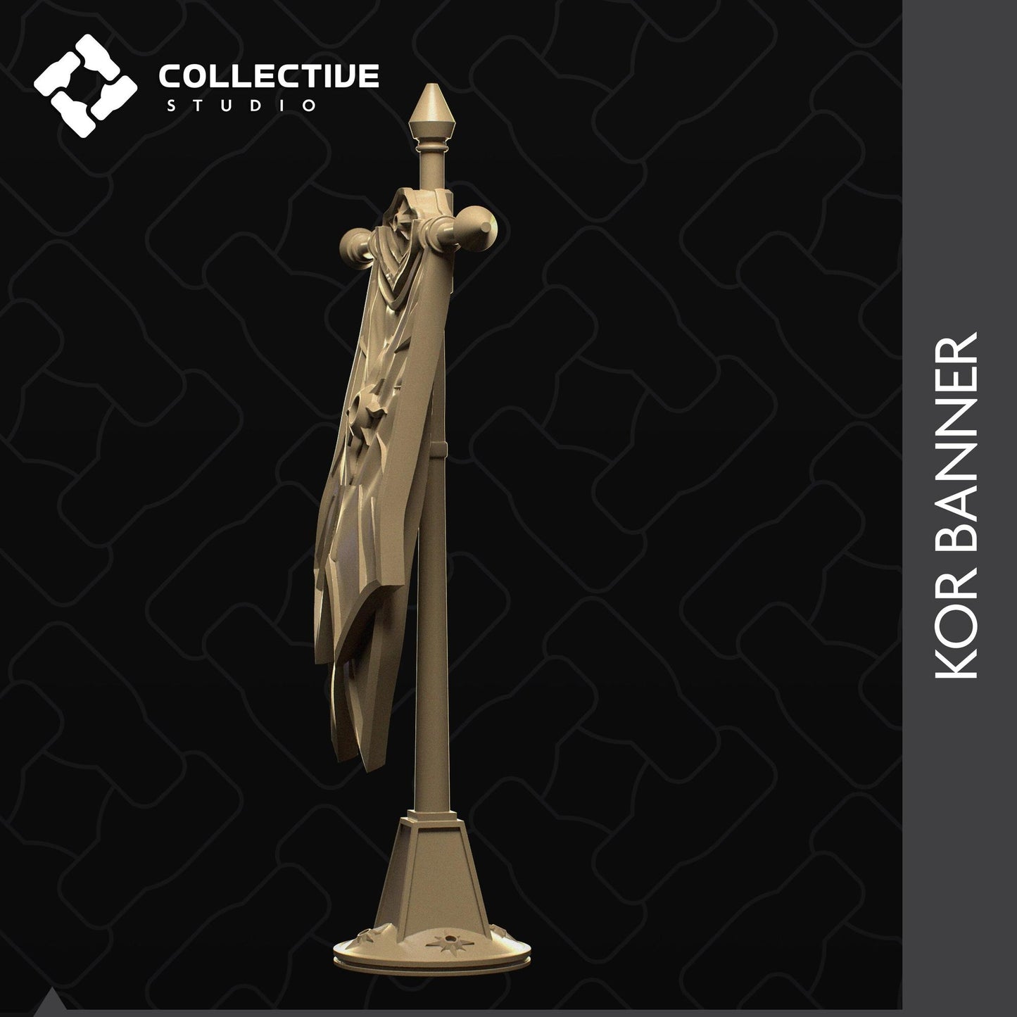 Banners | D&D Scatter Miniature | Collective Studio