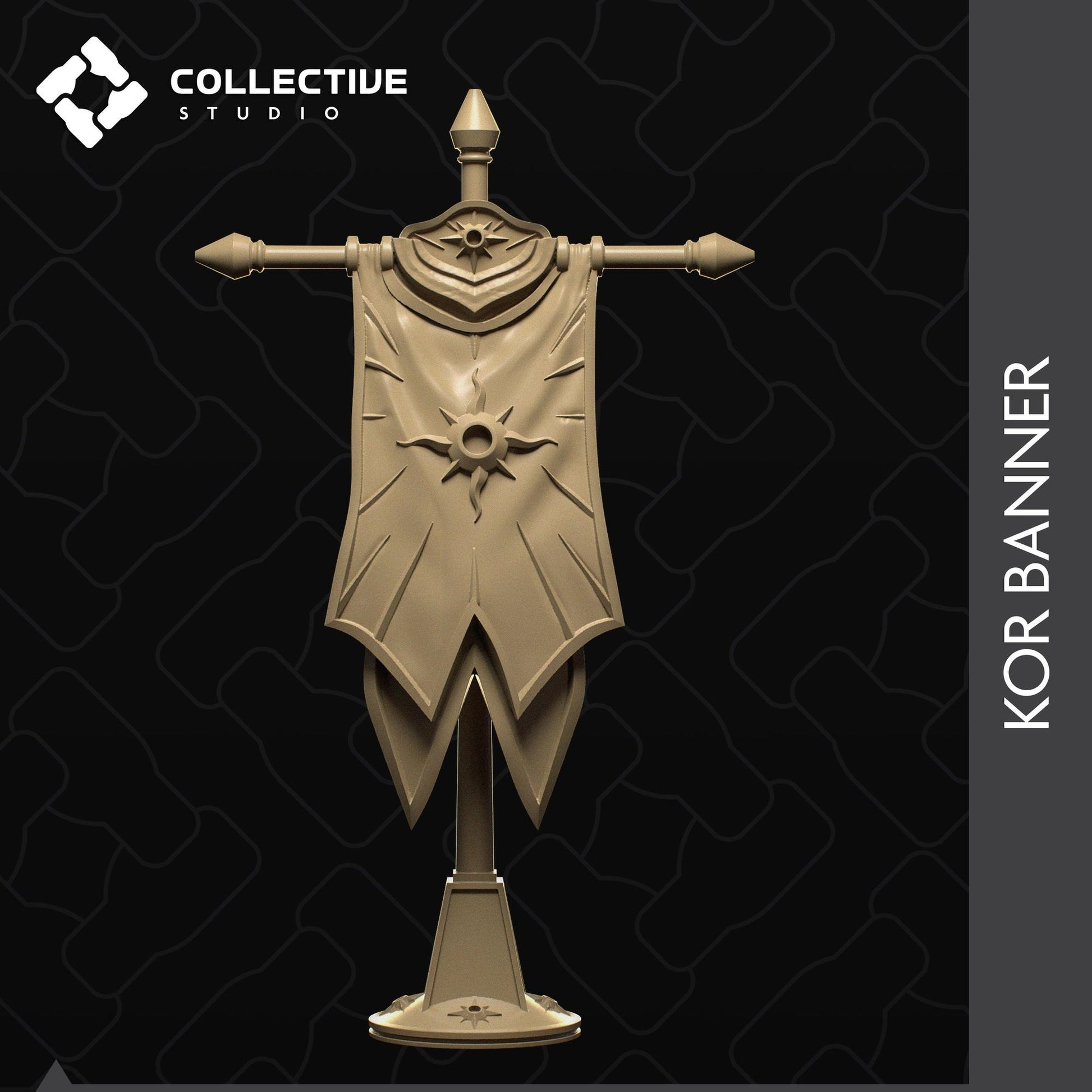 Banners | D&D Scatter Miniature | Collective Studio