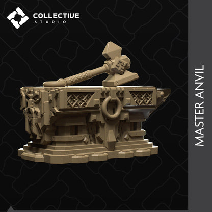 Master Anvil | D&D Scatter Miniature | Collective Studio