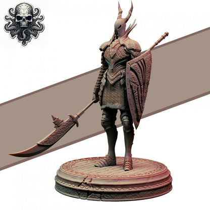 Court of Sunlight and Cinder | TABLETOP SCALE | D&D TTRPG Miniature | Realsteone Miniatures
