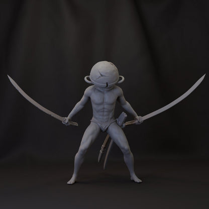 Let Me Solo Them! | TABLETOP SCALE | D&D TTRPG Miniature | Realsteone Miniatures