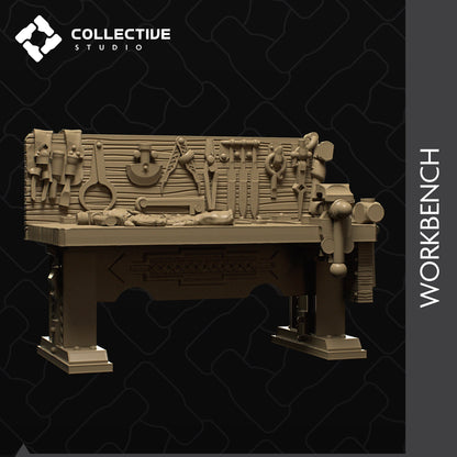 Workbench | D&D Scatter Miniature | Collective Studio