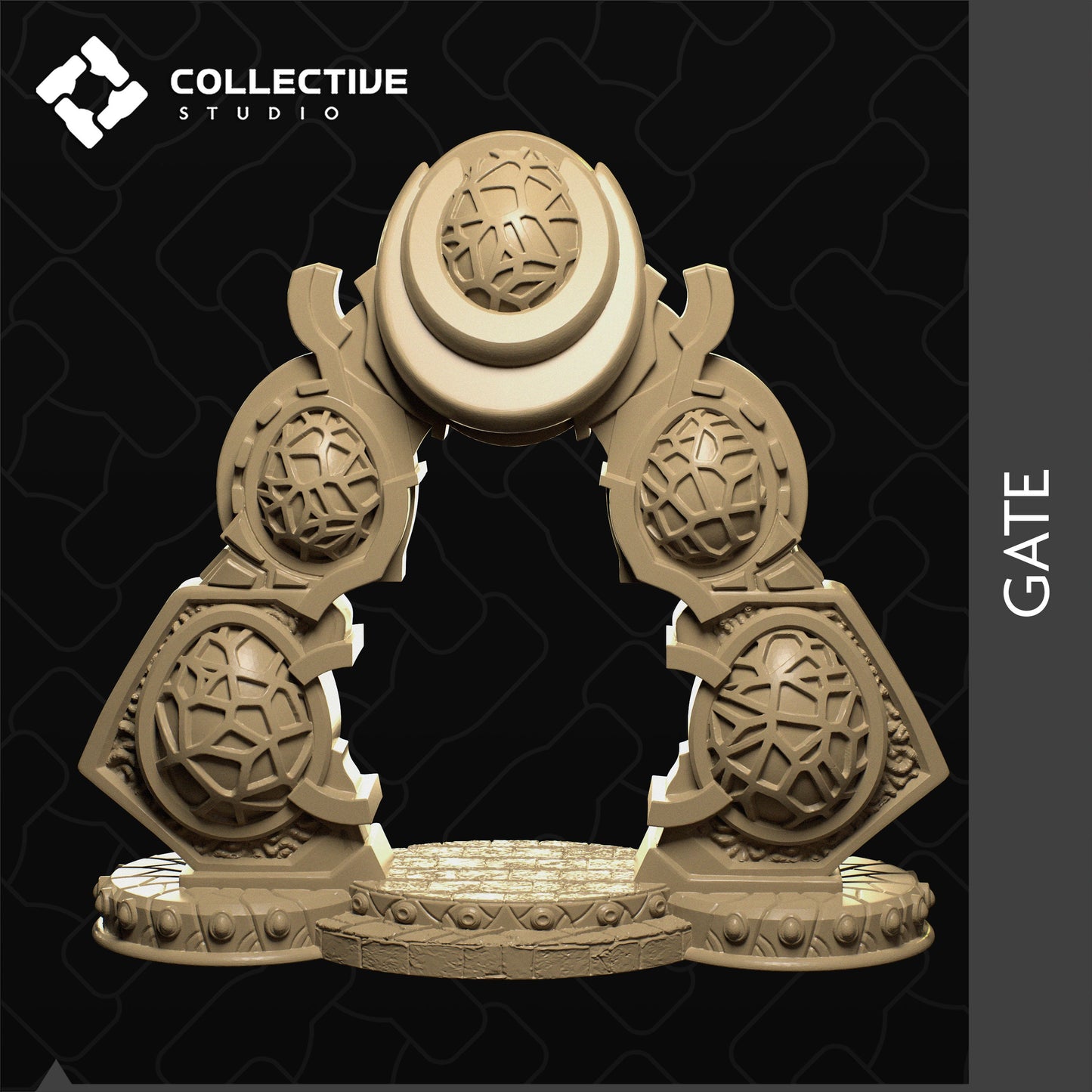 Gates and Gateways | D&D Scatter Miniature | Collective Studio