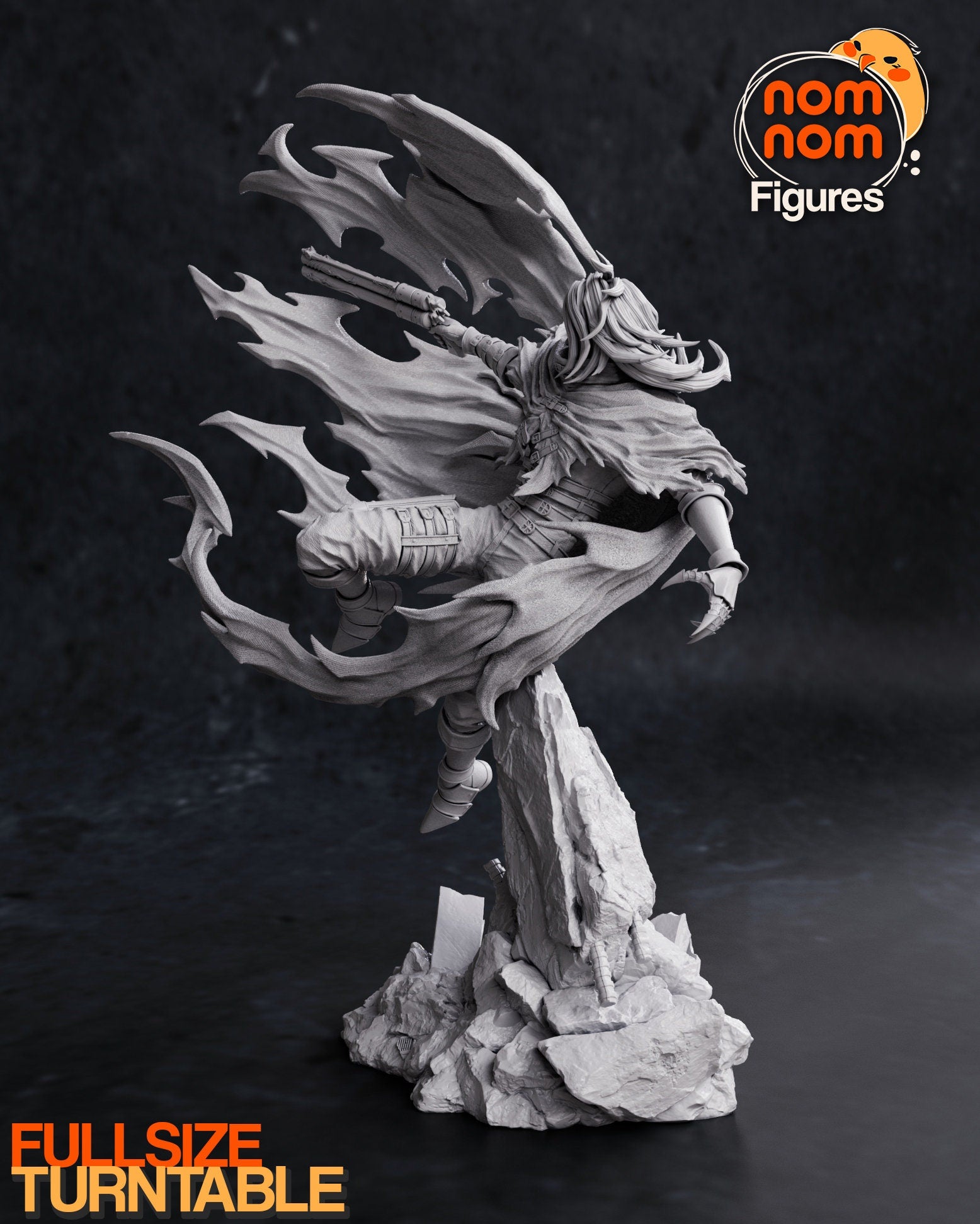 Immortal Sin | Resin Garage Kit Figure Video Game Fan Art | Nomnom Figures