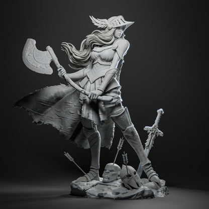 Chooser of Warriors | Resin Garage Kit Sculpture Anime Video Game Fan Art Statue | CA 3D Studios