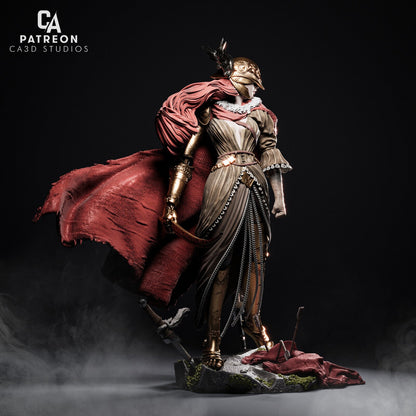 Decaying Demigoddess | Resin Garage Kit Sculpture Anime Video Game Fan Art Statue | CA 3D Studios