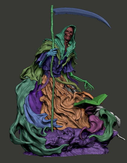 Shade of Demise | Resin Garage Kit Sculpture Anime Video Game Fan Art Statue | CA 3D Studios