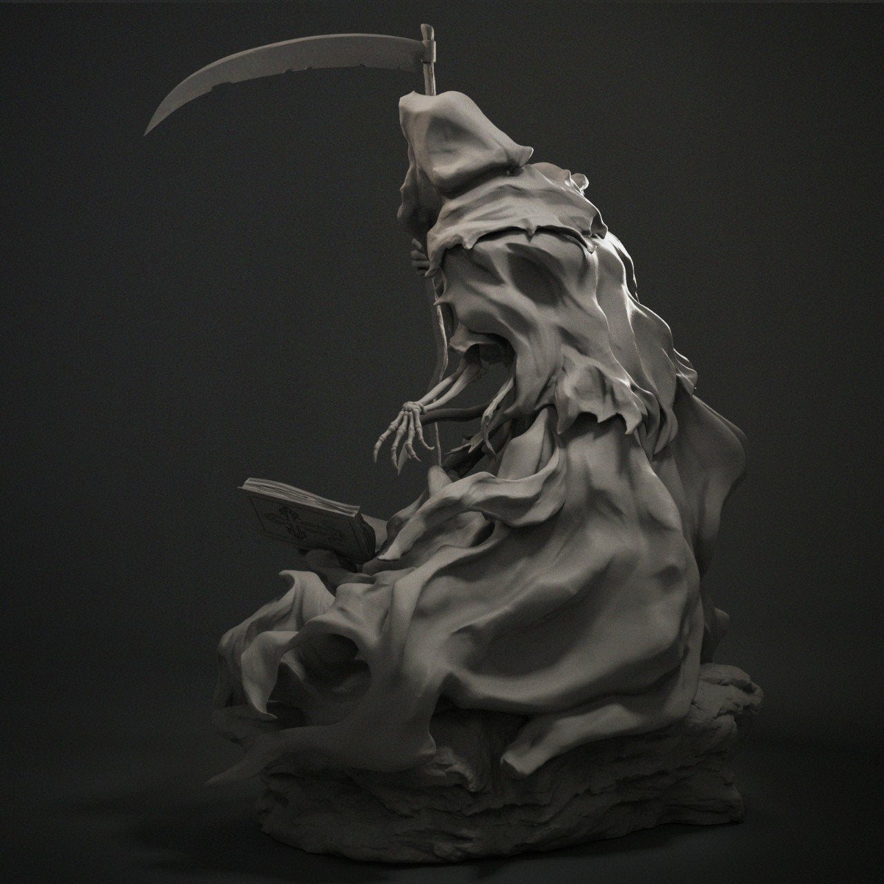Shade of Demise | Resin Garage Kit Sculpture Anime Video Game Fan Art Statue | CA 3D Studios