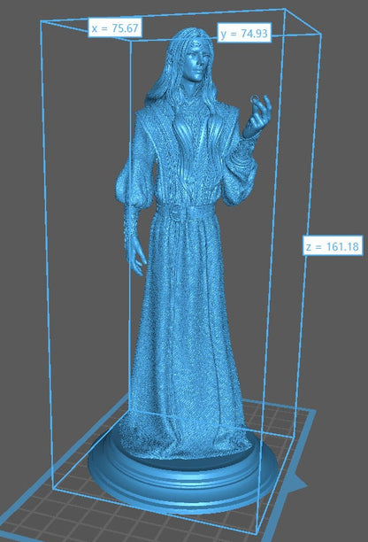 Lord of Gifts, Elf Deity, Rings | Resin Garage Kit Figure Book Fan Art | CA 3D Studios