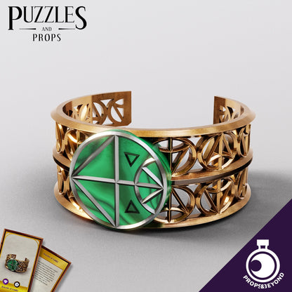 Bracelet of Enmity | TTRPG LARP Gaming Prop | Puzzles & Props