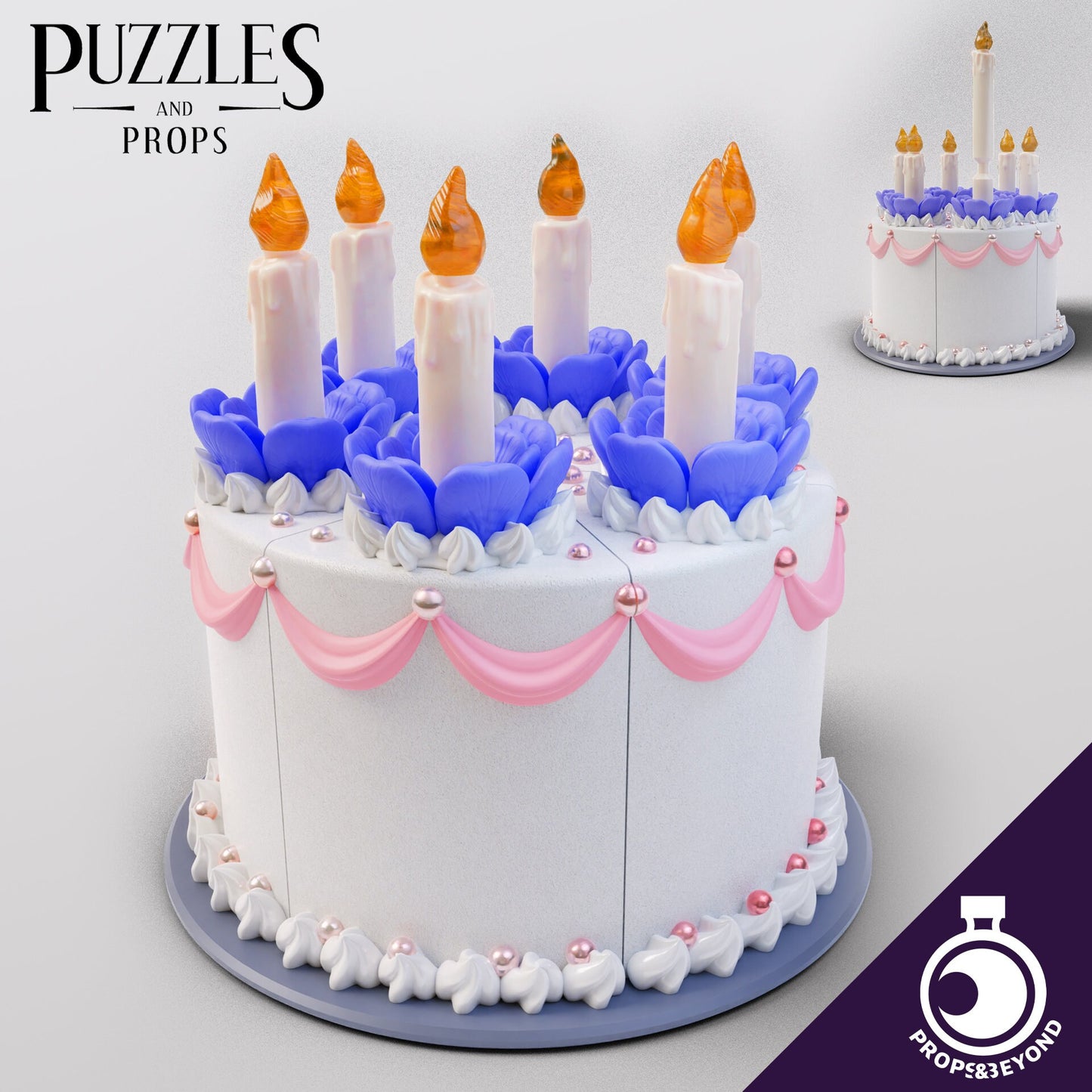 Cake Trap | DnD TTRPG LARP Gaming Prop | Puzzles & Props