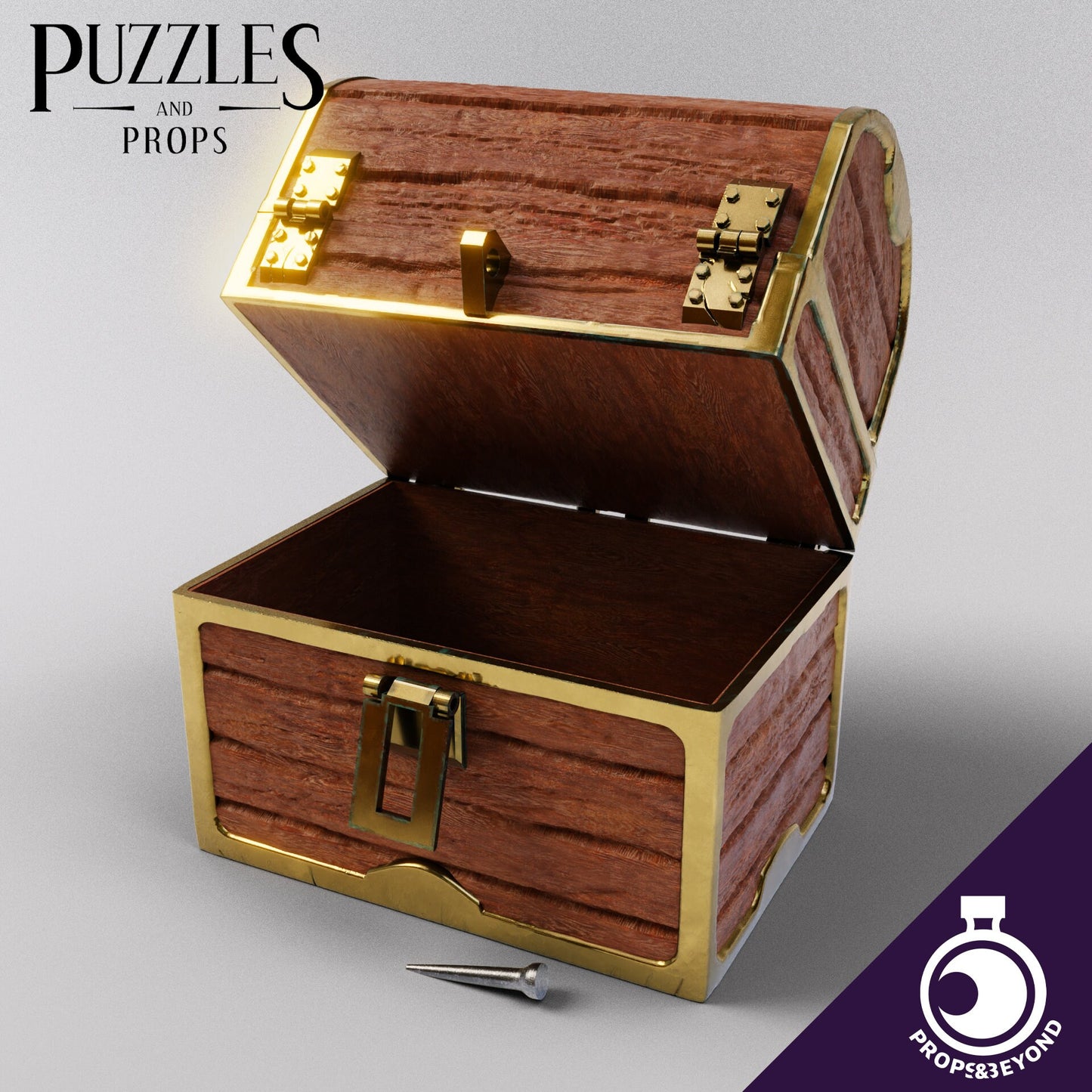 Chest Mimic | DnD TTRPG LARP Gaming Prop | Puzzles & Props