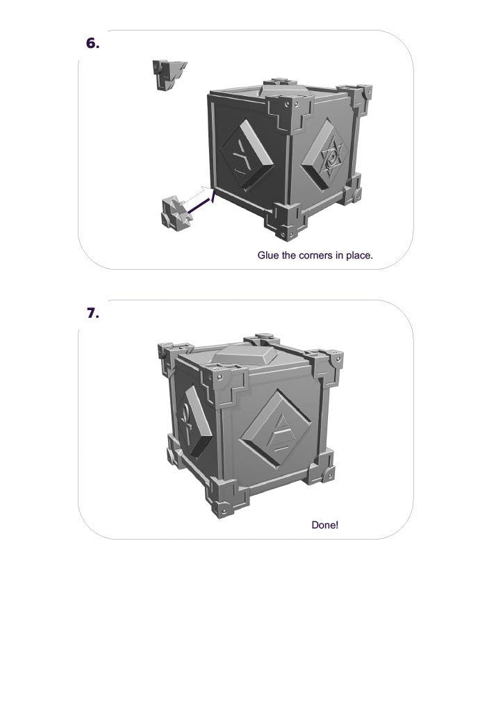 Cube of Force | DnD TTRPG LARP Gaming Prop | Puzzles & Props