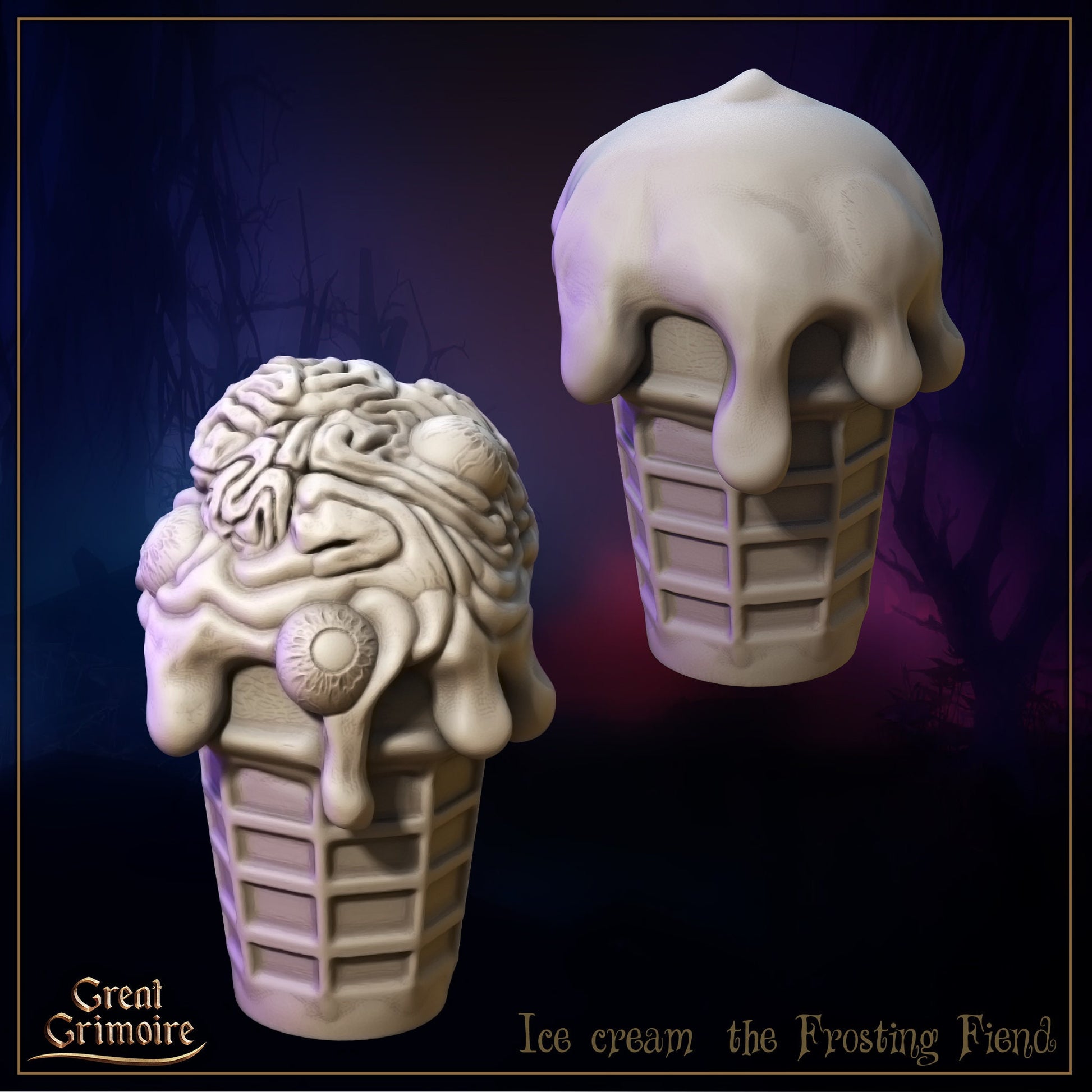 Sweet Mimics, Monsters | TABLETOP SCALE | D&D TTRPG Miniature | Great Grimoire