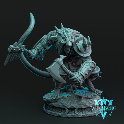 Wererats | TABLETOP SCALE | Monster Miniature Statue | Witchsong Miniatures