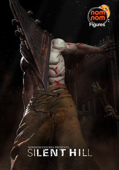 Red Pyramid | Resin Garage Kit Figure Video Game Fan Art | Nomnom Figures