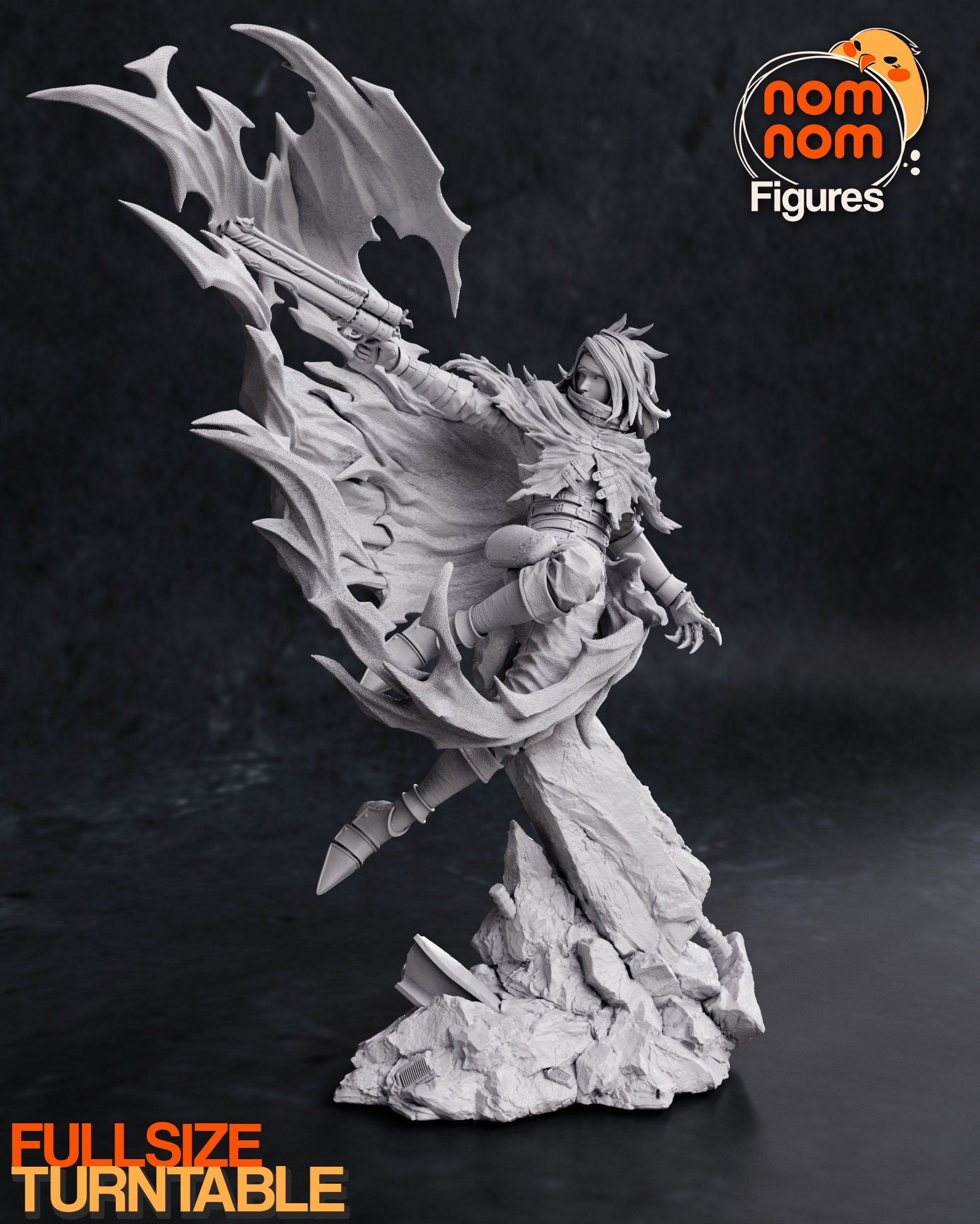 Immortal Sin | Resin Garage Kit Figure Video Game Fan Art | Nomnom Figures
