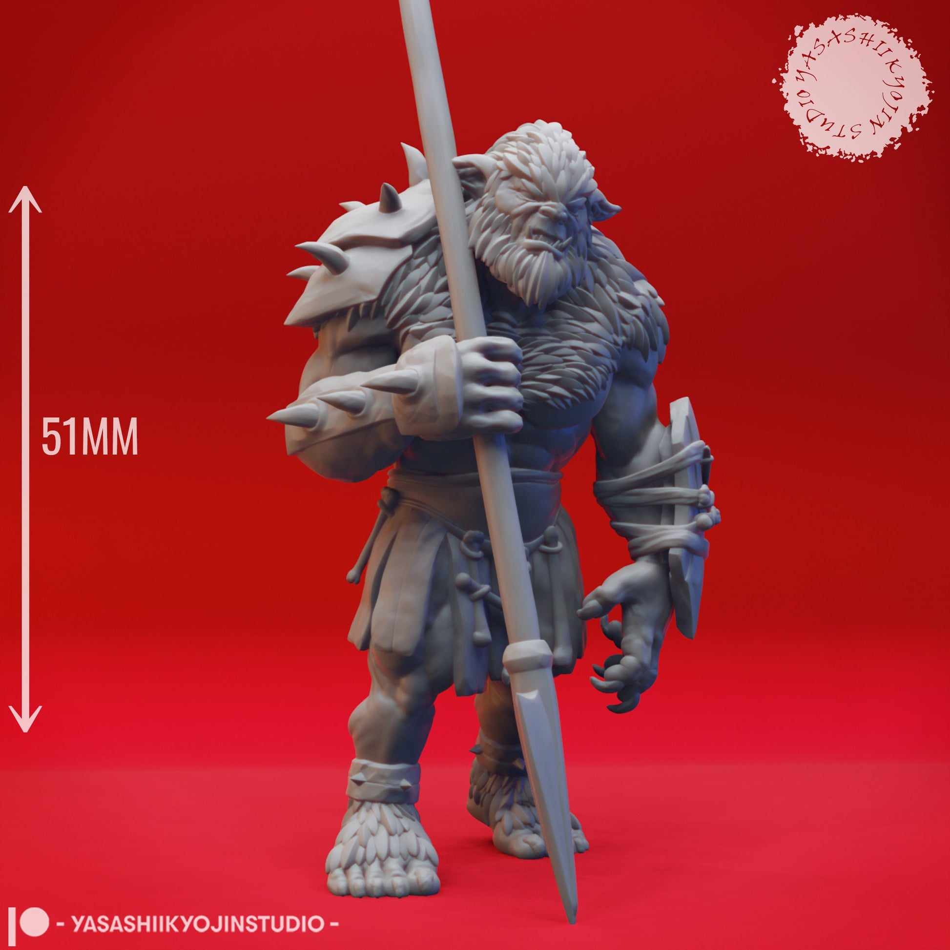Bugbear | TABLETOP SCALE | D&D TTRPG Monster Miniature | Yasashii Kyojin Studio