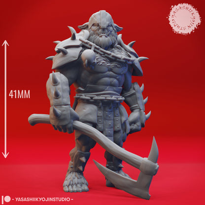 Bugbear | TABLETOP SCALE | D&D TTRPG Monster Miniature | Yasashii Kyojin Studio