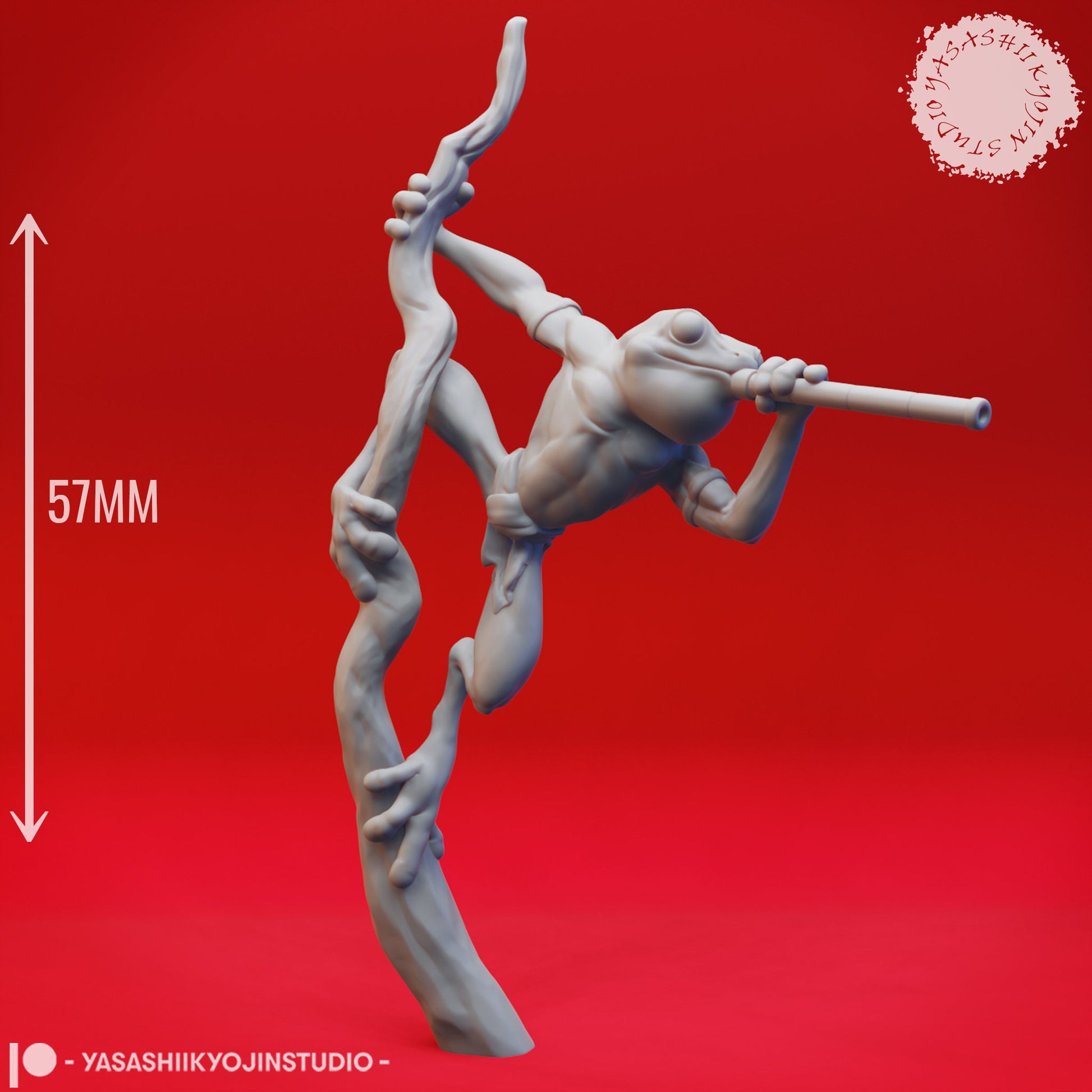 Bullywug | TABLETOP SCALE | TTRPG Monster Miniature | Yasashii Kyojin Studio