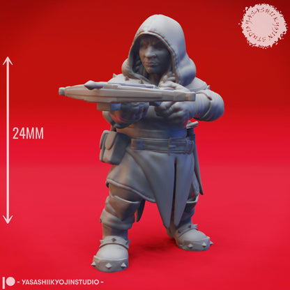 Duergar | TABLETOP SCALE | D&D TTRPG Monster Miniature | Yasashii Kyojin Studio