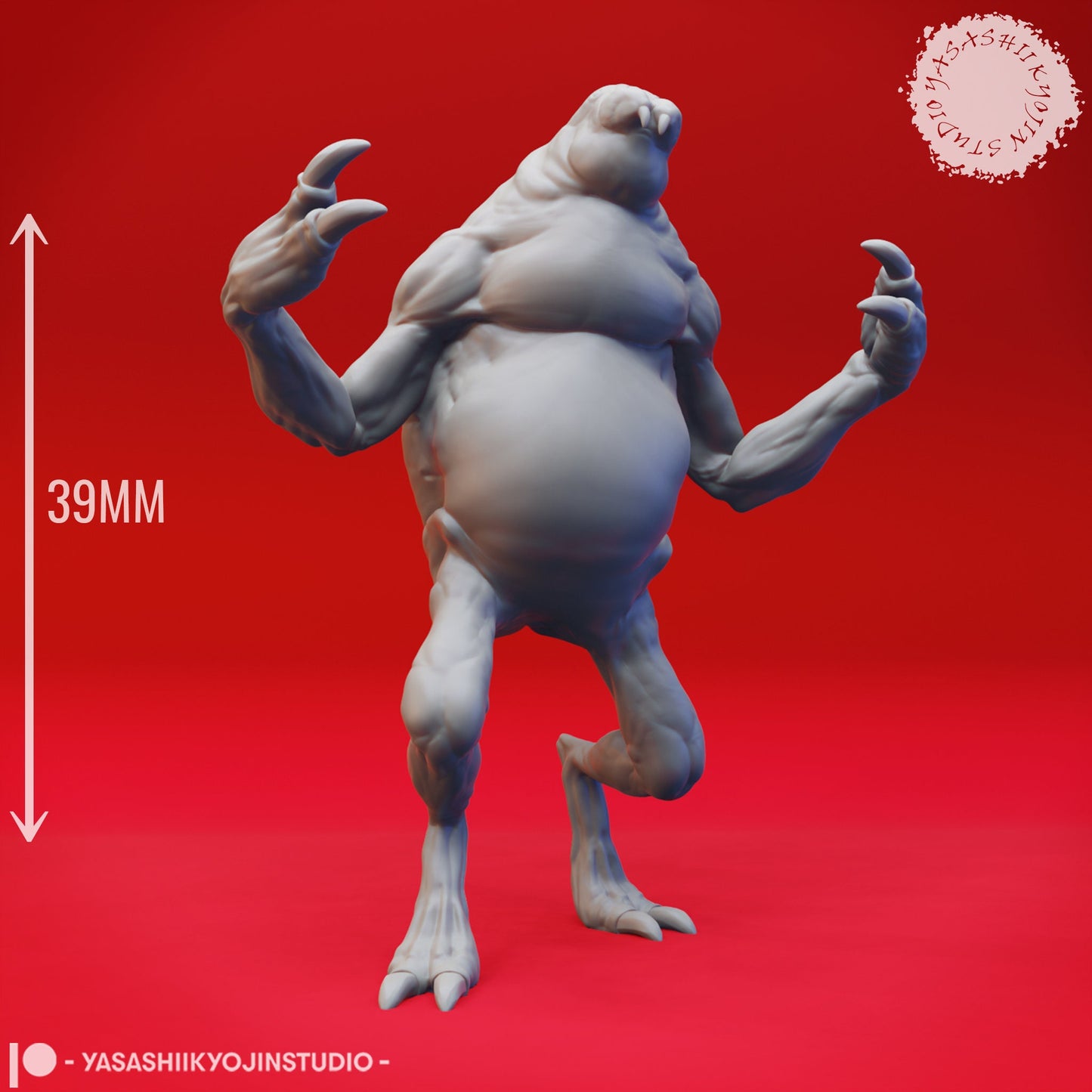 Ettercap | TABLETOP SCALE | D&D TTRPG Monster Miniature | Yasashii Kyojin Studio