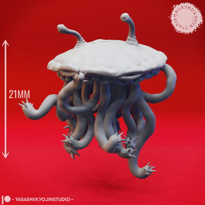 Flumph | TABLETOP SCALE | D&D TTRPG Monster Miniature | Yasashii Kyojin Studio