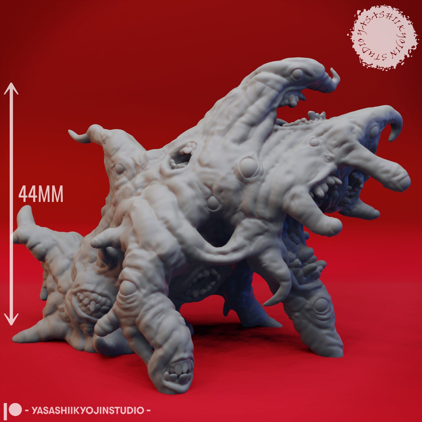 Gibbering Mouther | TABLETOP SCALE | D&D TTRPG Monster Miniature | Yasashii Kyojin Studio