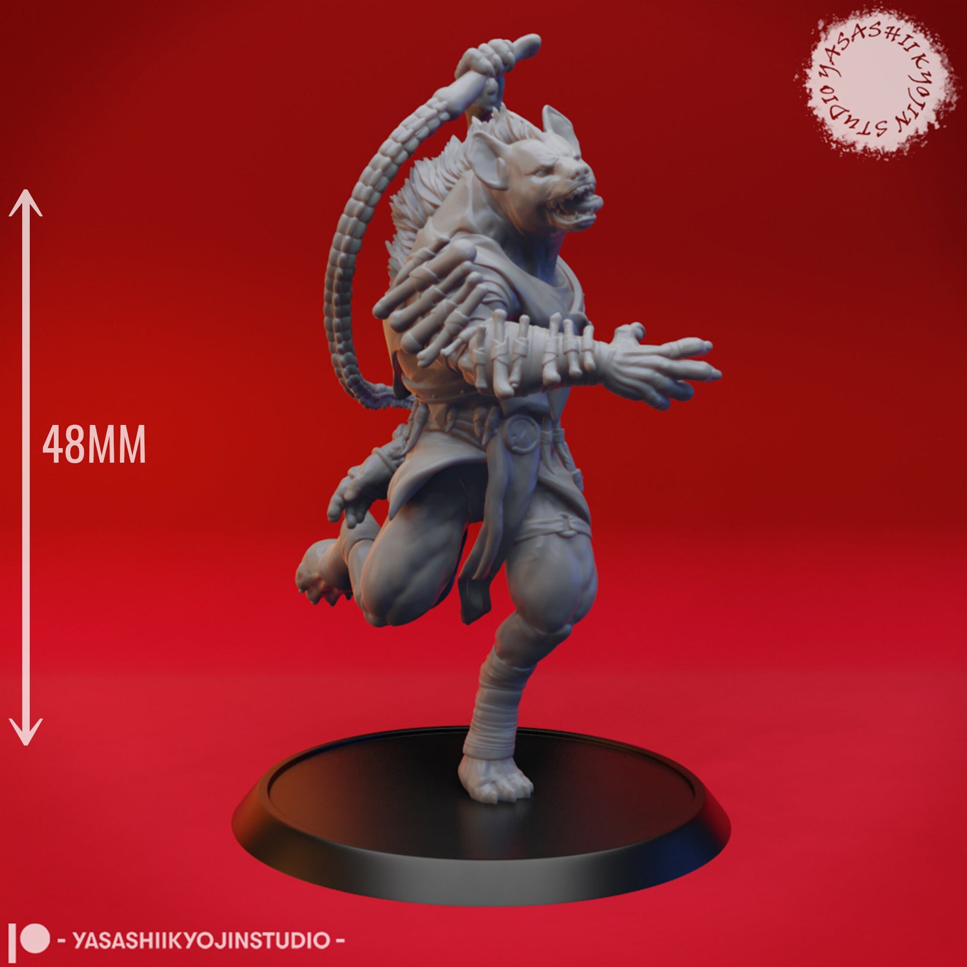 Gnoll | TABLETOP SCALE | TTRPG Monster Miniature | Yasashii Kyojin Studio
