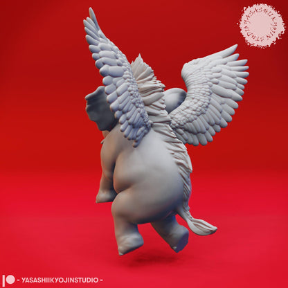 Hollyphant | TABLETOP SCALE | D&D TTRPG Monster Miniature | Yasashii Kyojin Studio