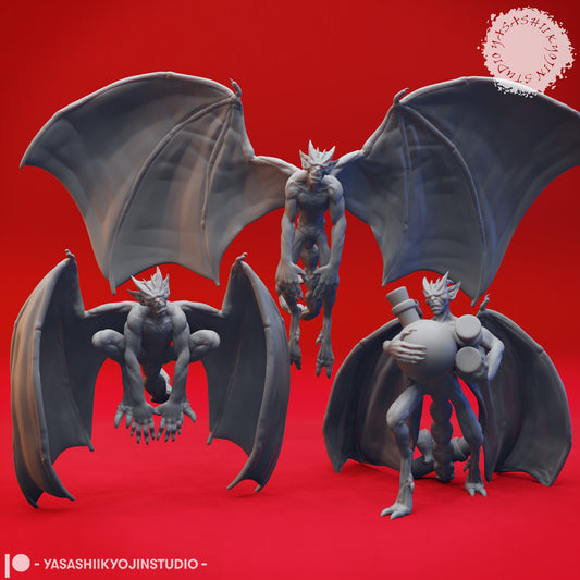 Imp | TABLETOP SCALE | TTRPG Monster Miniature | Yasashii Kyojin Studio