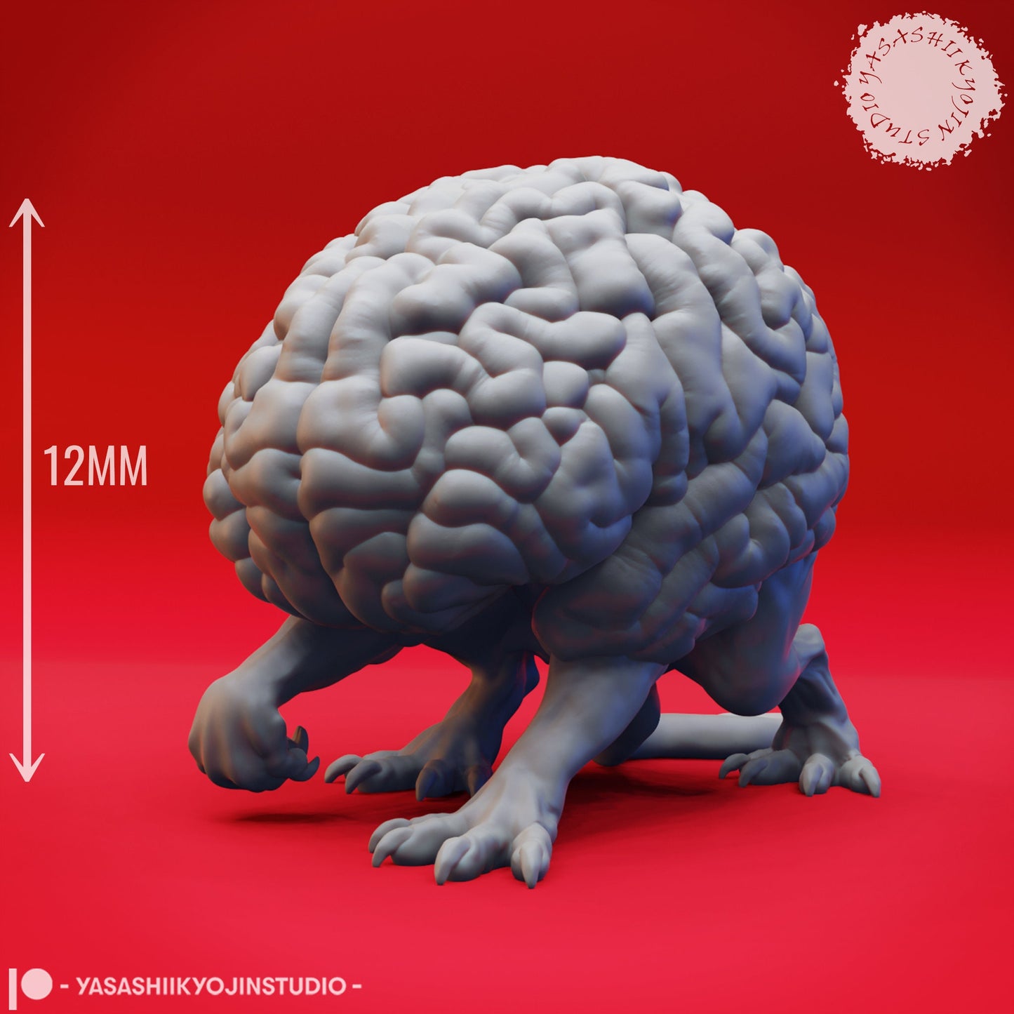 Intellect Devourer Set | TABLETOP SCALE | D&D TTRPG Monster Miniature | Yasashii Kyojin Studio