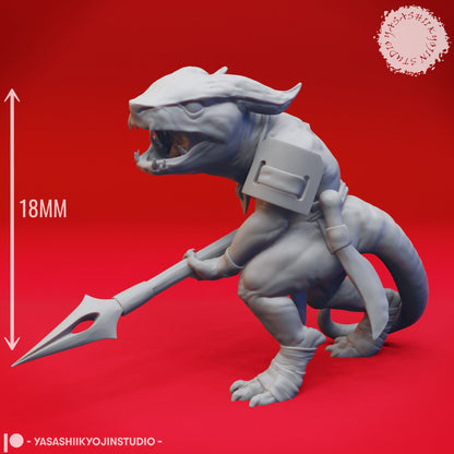 Kobold | TABLETOP SCALE | TTRPG Monster Miniature | Yasashii Kyojin Studio
