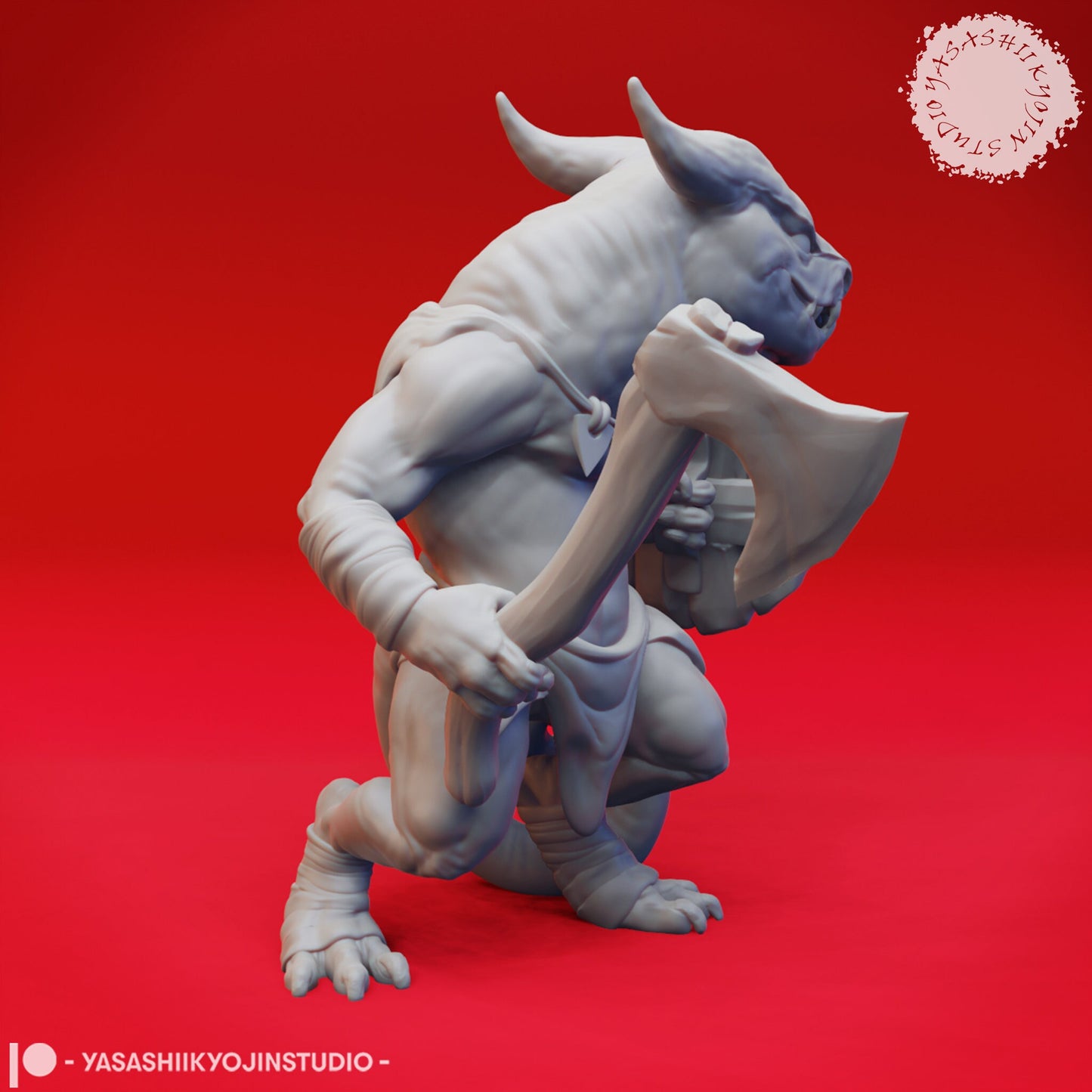 Kobold | TABLETOP SCALE | TTRPG Monster Miniature | Yasashii Kyojin Studio