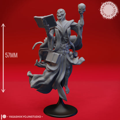 Lich | TABLETOP SCALE | TTRPG Monster Miniature | Yasashii Kyojin Studio