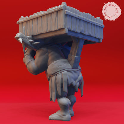 Ogre | TABLETOP SCALE | TTRPG Monster Miniature | Yasashii Kyojin Studio