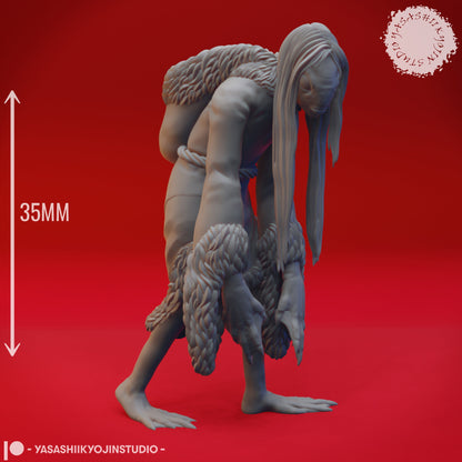 Qalupalik | TABLETOP SCALE | D&D TTRPG Monster Miniature | Yasashii Kyojin Studio