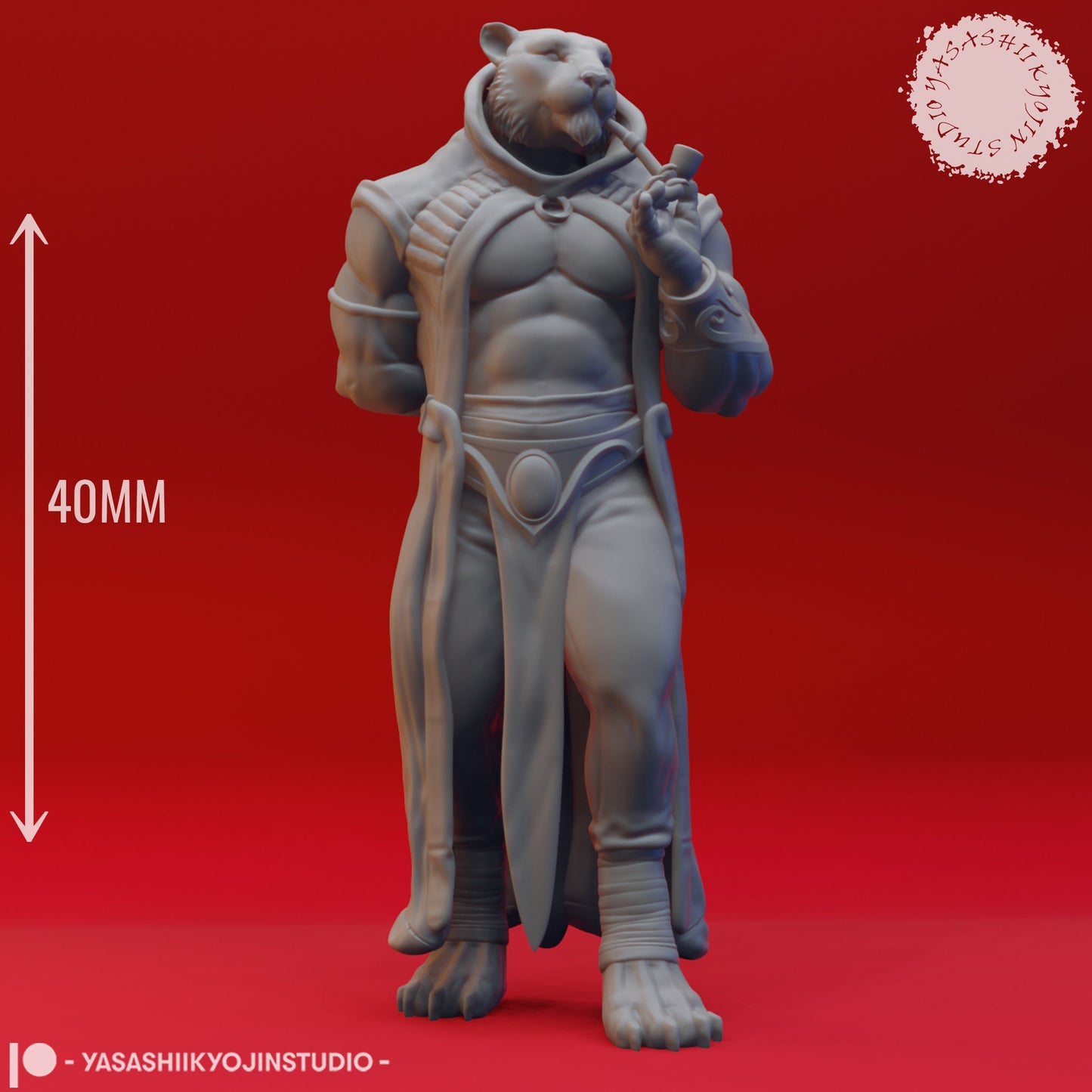 Rakshasa | TABLETOP SCALE | D&D TTRPG Monster Miniature | Yasashii Kyojin Studio