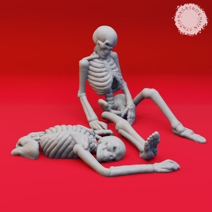 Skeletons | TABLETOP SCALE | D&D TTRPG Monster Miniature | Yasashii Kyojin Studio