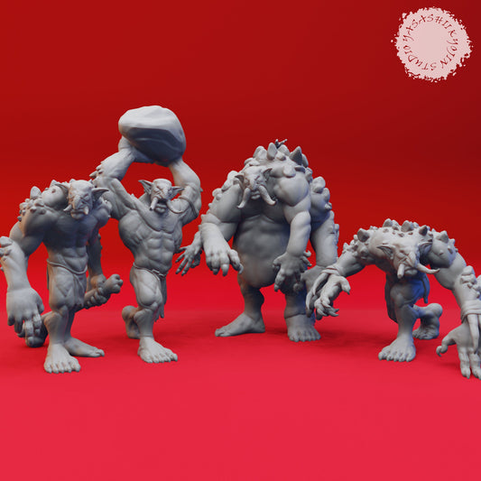 Troll | TABLETOP SCALE | D&D TTRPG Monster Miniature | Yasashii Kyojin Studio