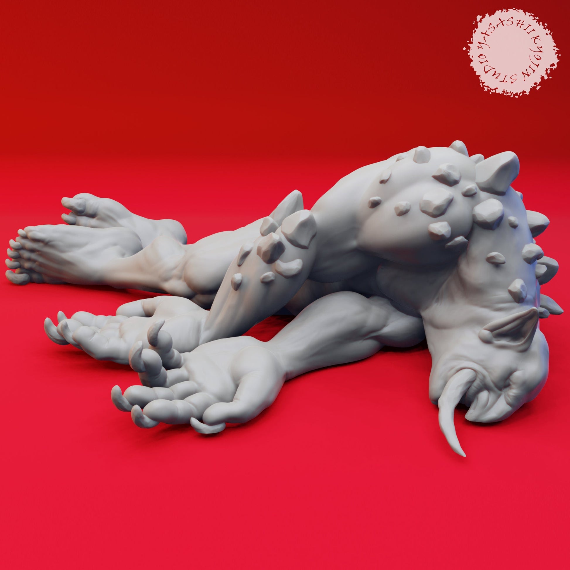 Troll | TABLETOP SCALE | D&D TTRPG Monster Miniature | Yasashii Kyojin Studio