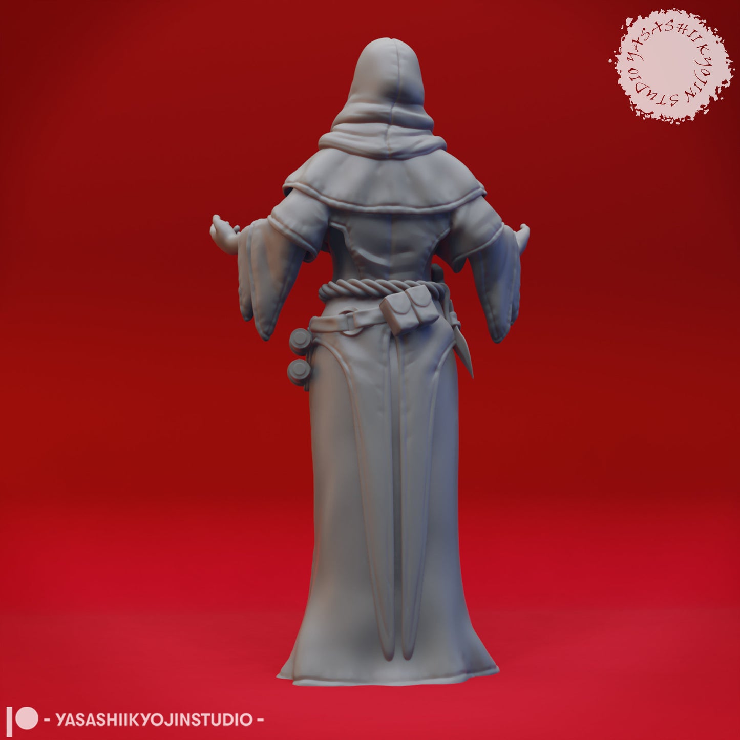 Cultist | TABLETOP SCALE | TTRPG Monster Miniature | Yasashii Kyojin Studio