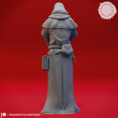 Cultist | TABLETOP SCALE | TTRPG Monster Miniature | Yasashii Kyojin Studio